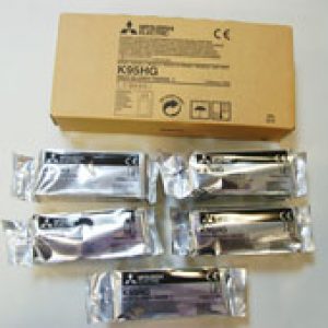 Hartie termica lucioasa HD de videoprinter Mitsubishi pt ecograf